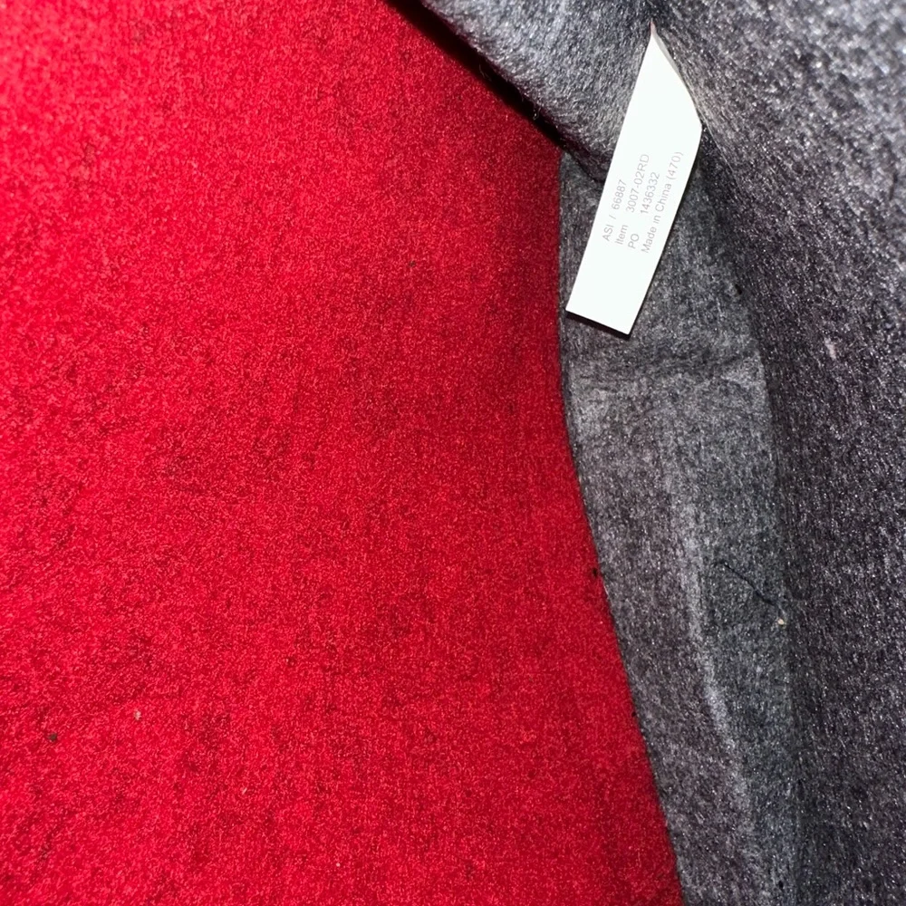 Hotels.com Gray and Red Tote Bag